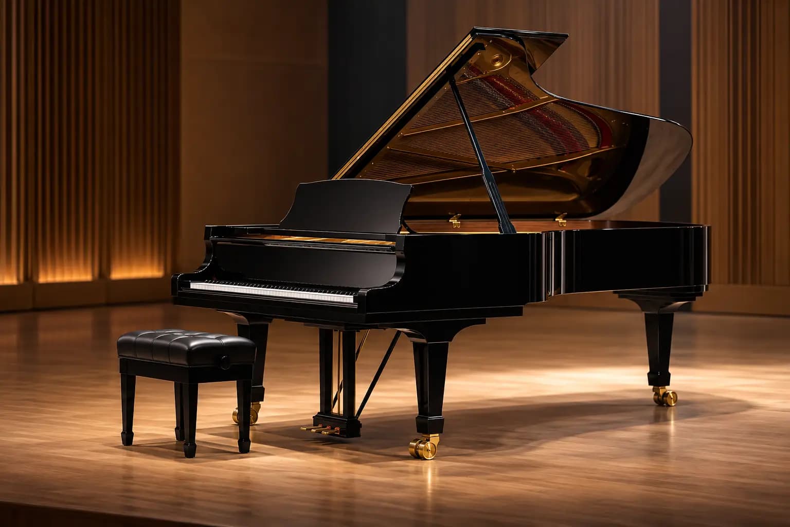 پیانوی گرند مشکی